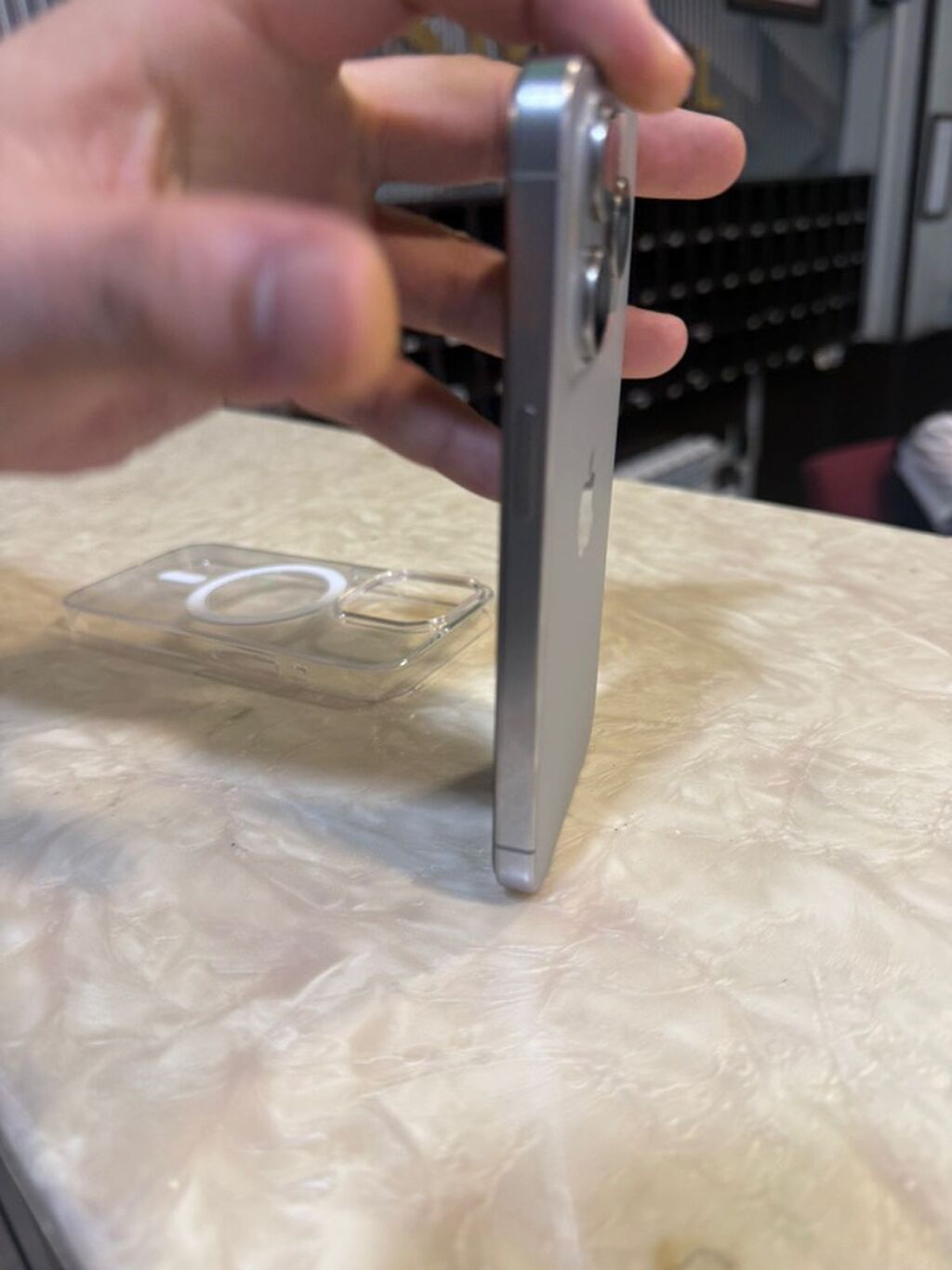 IPhone 15 Pro, 128 GB, Gümüşü, Face ID — Apple iPhone, Bakı (4)