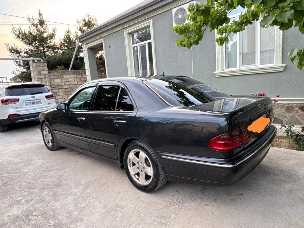 Mercedes E 270, 2.7 L, 2001 il, 570 000 km — Avtomobillər, Bakı (4)