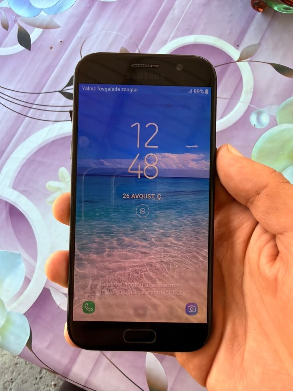 Samsung Galaxy A5 2017, 32 GB, rəng - Qara, Sensor, Barmaq izi, İki sim kartlı — Samsung, Bakı (9)