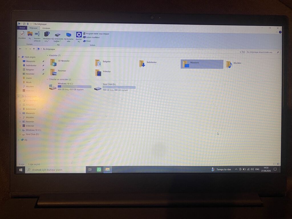 İşlənmiş Lenovo Flex, 15.6 Intel Core i3, 1 TB, Ünvandan götürmə, Ödənişli çatdırılma — Lenovo, Bakı (2)