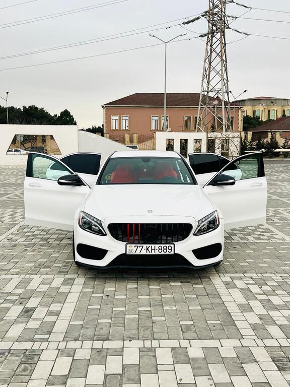 Mercedes C 300, 2.0 L, 2015 il, 222 500 km — Avtomobillər, Bakı (5)