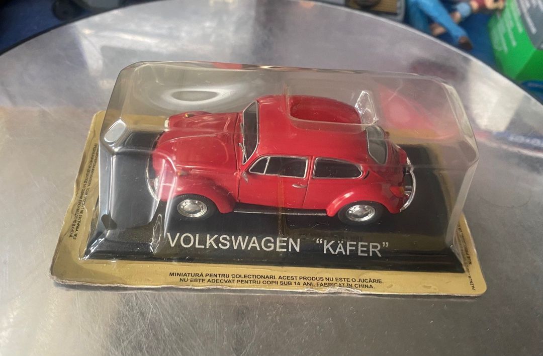 Коллекционная модель Volkswagen Käfer Red 1965 — Kolleksiyalar, Bakı (9)
