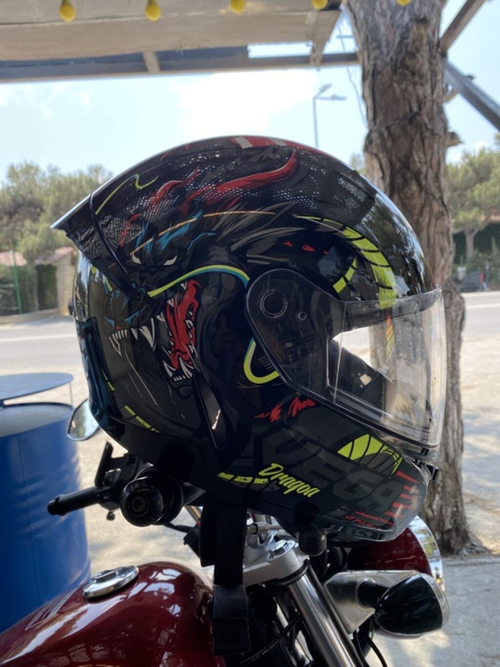 Vega “Dragoa” tam üzlü motosiklet dəbilqəsi - Brend/model: Vega — Avto, Digah (3)