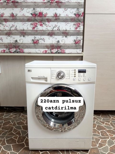 LG paltaryuyan maşın – önyükləmə, Direct Drive 5 kg Xüsusiyyətlər — Bakı