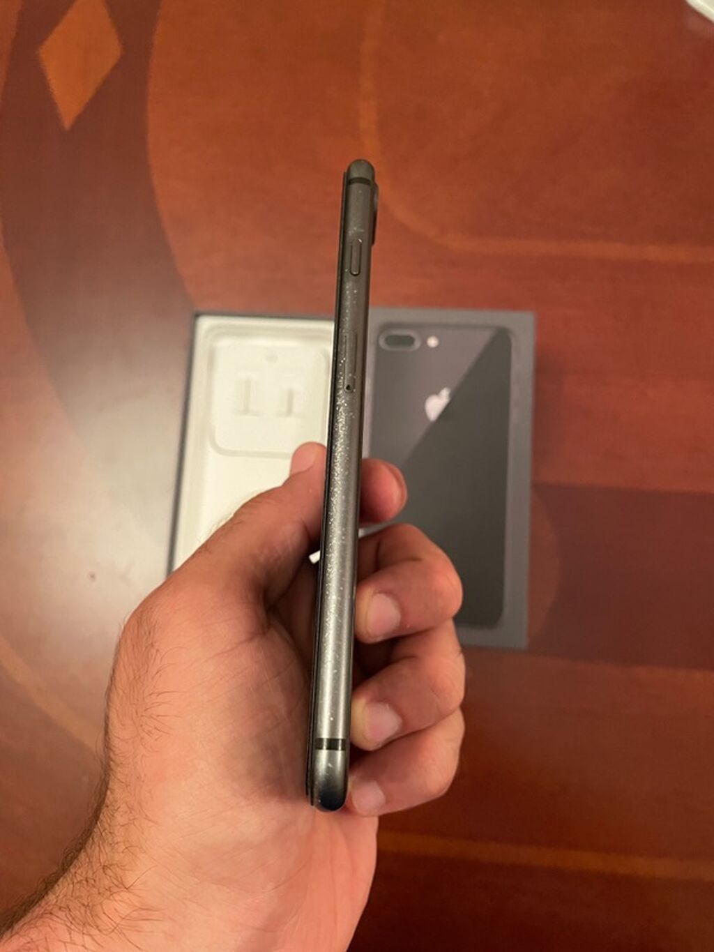 IPhone 8 Plus, 64 GB, Qara, Barmaq izi — Apple iPhone, Salyan (3)