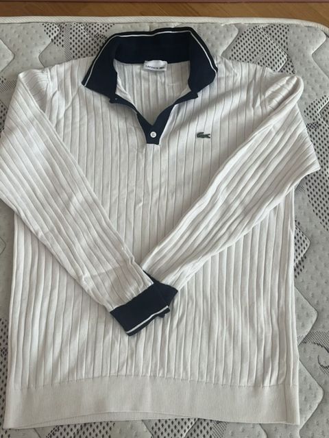 Sviter, Lacoste, L, rəng - Ağ — Bakı