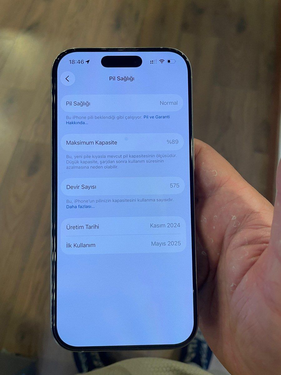 Apple iPhone 16 Pro Natural Titanium 128GB/8GB — Smartfonlar, Bakı (7)