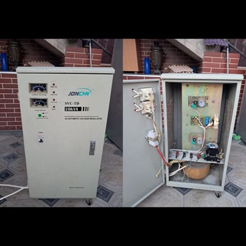 20 kVA gücündə işıq gücləndirici / stabilizator (tənzimləyici — Bakı