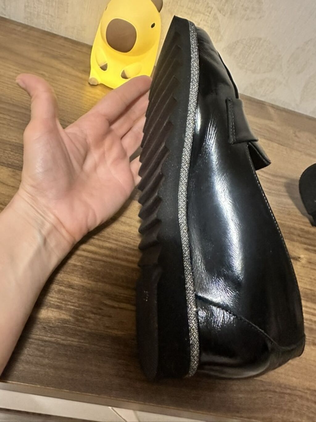 Ortopedik Derimod Qadın loaferləri – qara rəng Ölcü 39 Suuupeer — Şəxsi əşyalar, Bakı (3)