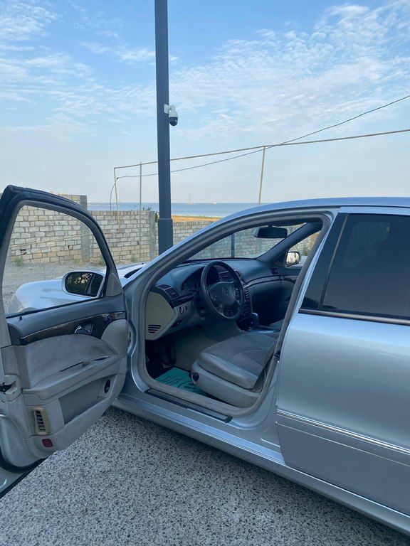 Mercedes E 240, 2.6 L, 2002 il, 393 467 km — Avtomobillər, Bakı (10)