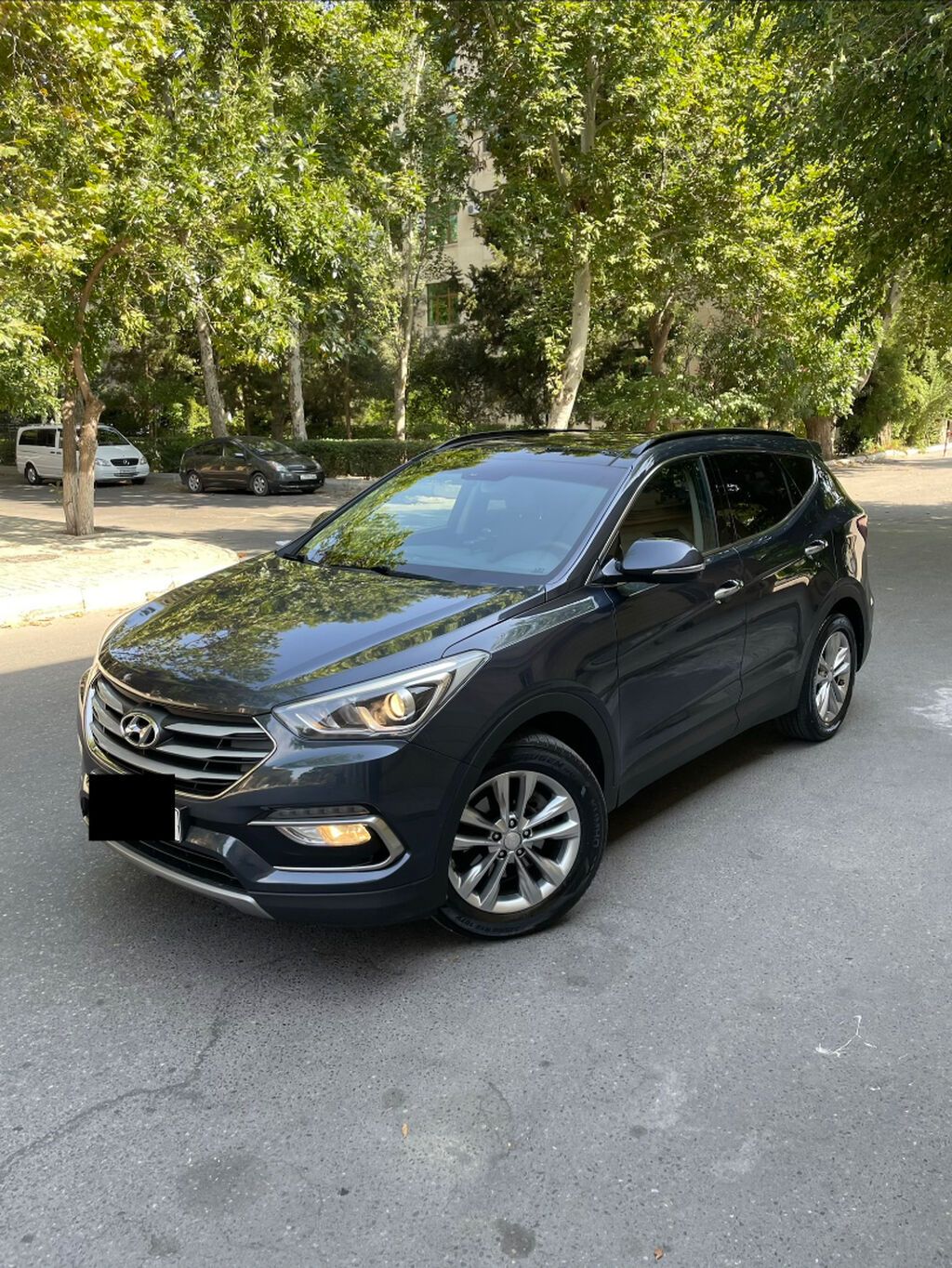 Hyundai Santa Fe: 2 l 2016 il Ofrouder/SUV — Avto, Bakı (9)
