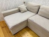 Künc divan – bej rəng, L-formalı dizayn - Müasir minimal üslubda — Мебель