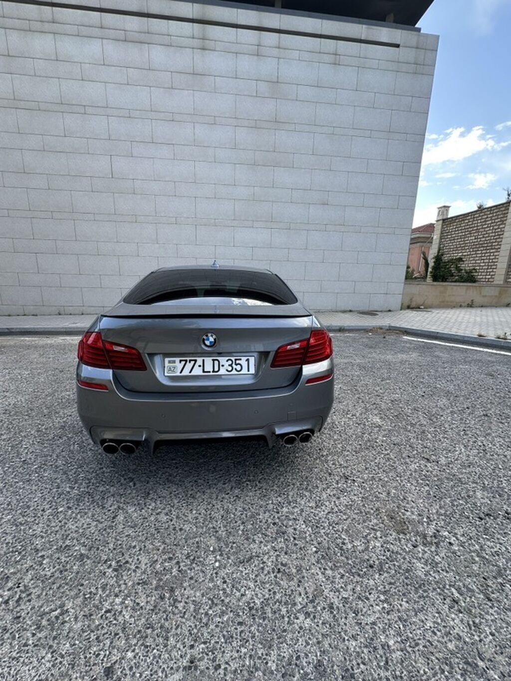 BMW 5 series: 2 l 2014 il Sedan — Avto, Bakı (7)