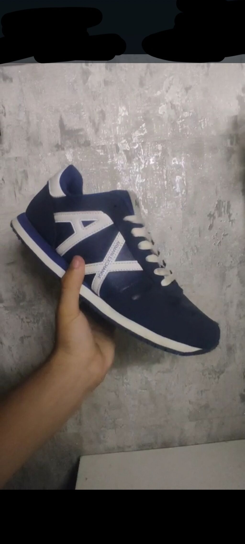 Armani Exchange (A|X) kişi krossovkası 33-34 razmerdi Kişi üçündür — Şəxsi əşyalar, Bakı (2)