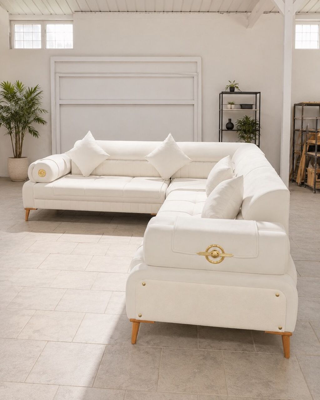 Çox gözəl görünüşə malik yeni künc divan Ölçüsü: 3×2.10 m — Mebel, Digah (2)