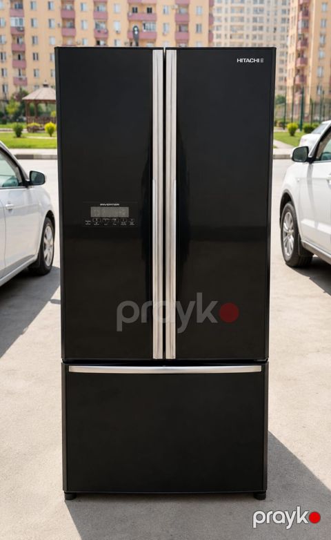 Hitachi nofrost soyuducu satılır Ela vəziyyətdədir İşləkdir hec bir
