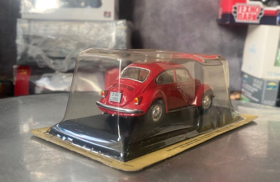 Коллекционная модель Volkswagen Käfer Red 1965 — Kolleksiyalar, Bakı (6)