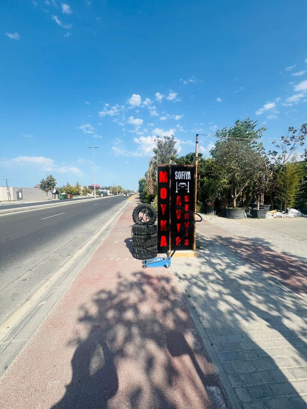 Avtoservis və moyka üçün tam avadanlıqlı obyekt - Yol kənarında — Daşınmaz əmlak, Digah (3)