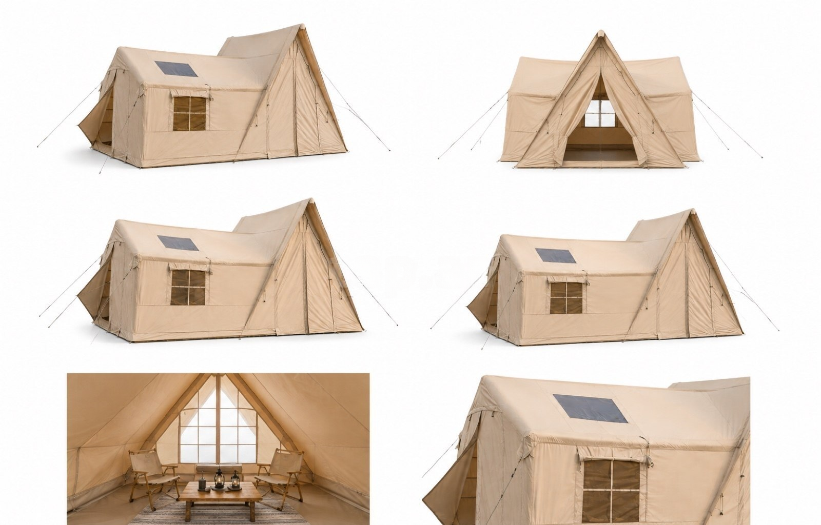 Wolf Nest A-Frame Şişmə Çadır 4.20x3.00x2.55m — Bakı