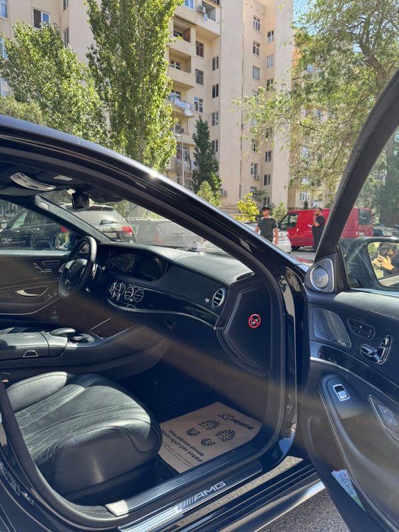 Mercedes S 63 AMG 4MATIC, 5.5 L, 2014 il, 178 000 km — Avtomobillər, Bakı (6)