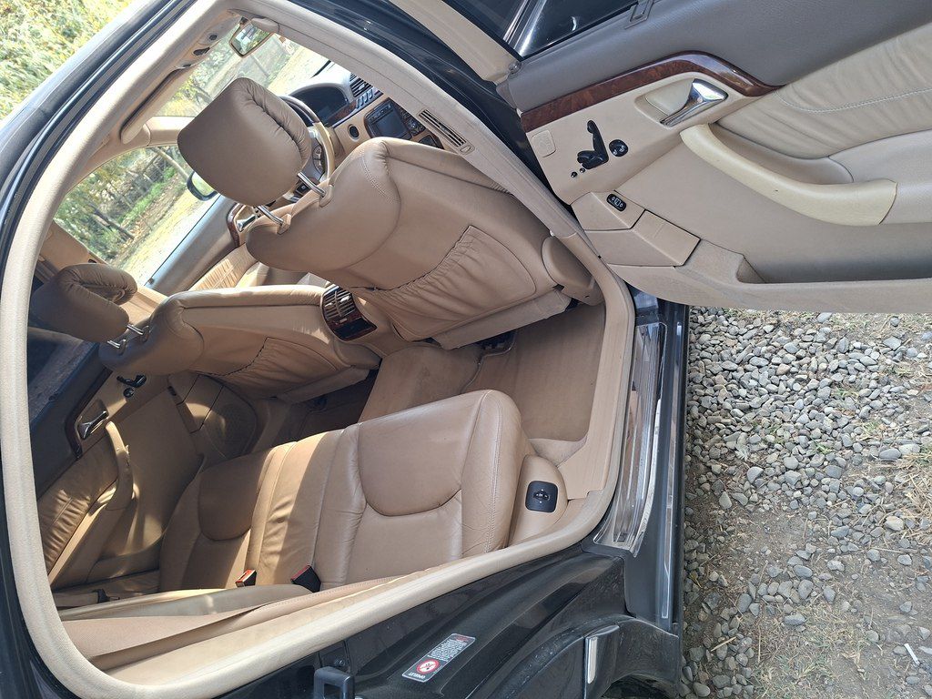 Mercedes S 430, 4.3 L, 2003 il, 198 702 km — Avtomobillər, Şəmkir (5)