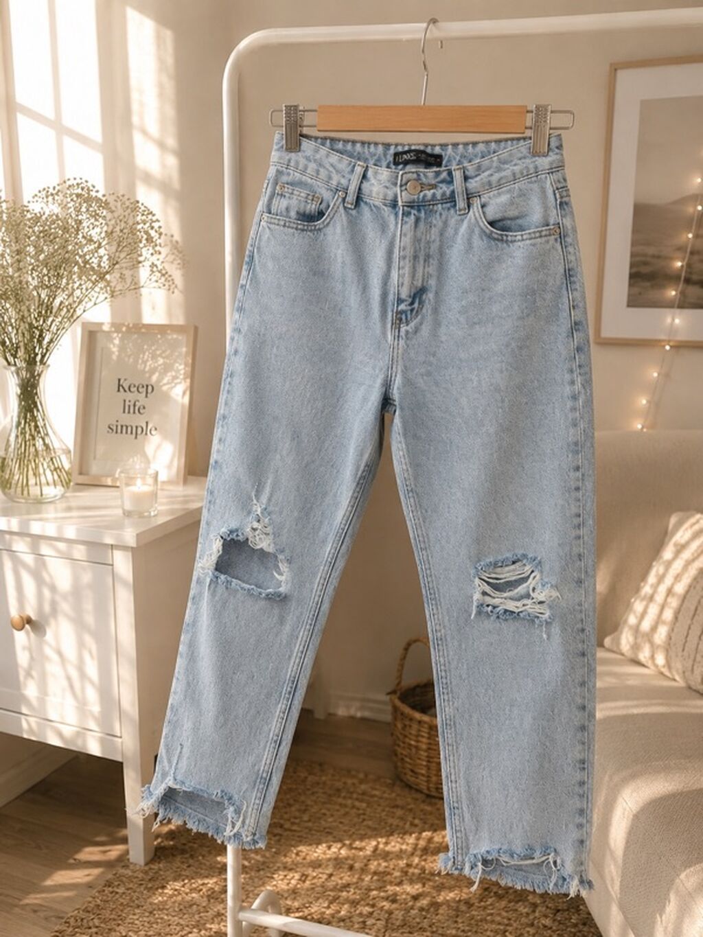 Cinslər, Bershka, M, rəng - Mavi — Şəxsi əşyalar, Bakı (2)