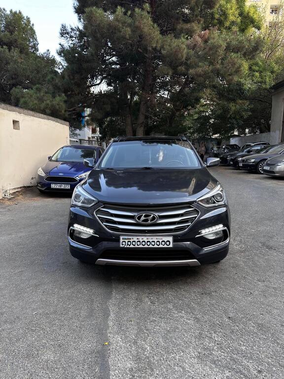 Hyundai Santa Fe, 2.0 L, 2016 il, 112 000 km — Avtomobillər, Bakı