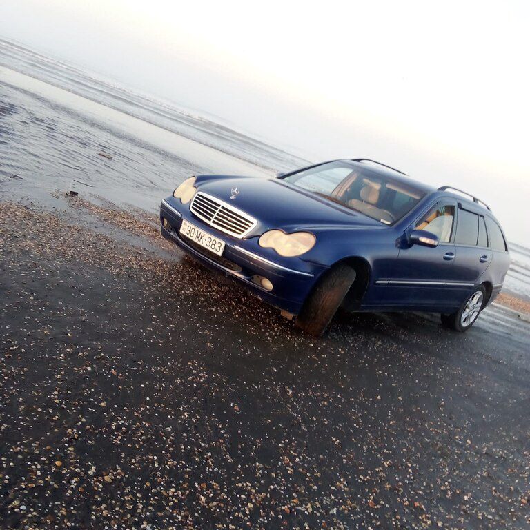 Mercedes C 180, 2.0 L, 2001 il, 300 000 km — Avtomobillər, Qusar (2)
