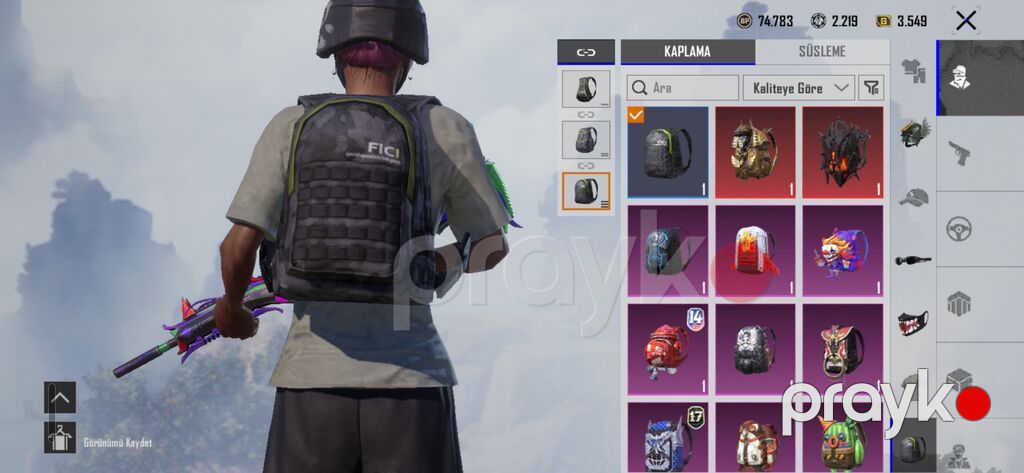 Pubg Mobile oyun hesabı – zəngin kolleksiya və prestijli kosmetikalar — Şəxsi əşyalar, Qəbələ (5)