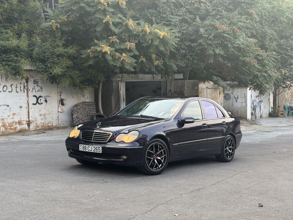 Mercedes C 240, 2.6 L, 2000 il, 224 540 km — Avtomobillər, Bakı (12)