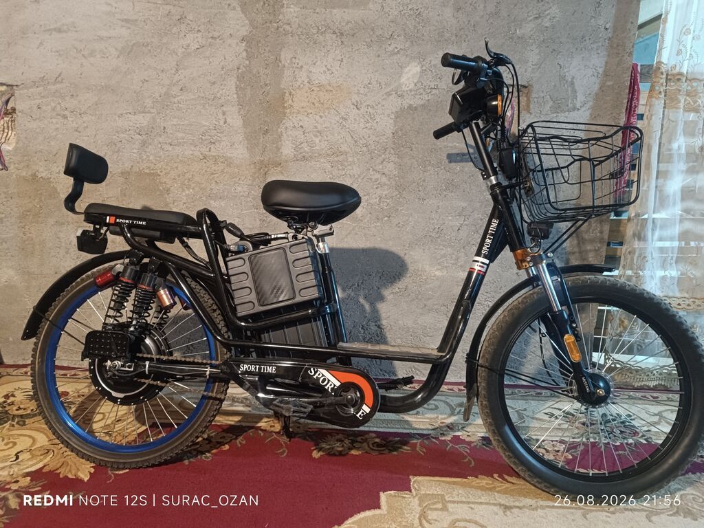 Elektrik velosipedi – iBIKE “Sport Time” Texniki xüsusiyyətlər — Velosipedlər, Liman