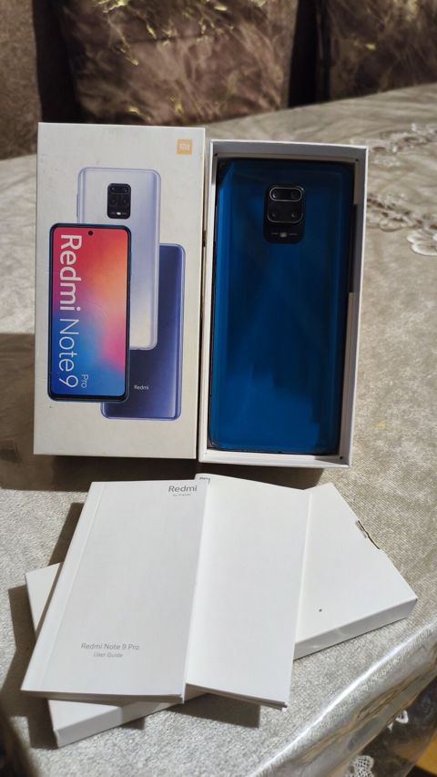 Redmi Note 9 Pro, 128 GB, rəng - Mavi, İki sim kartlı — Gəncə