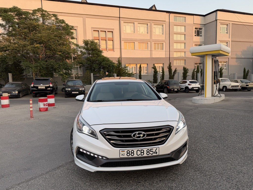 Hyundai Sonata, 2.4 L, 2015 il, 147 000 km — Avtomobillər, Bakı (2)