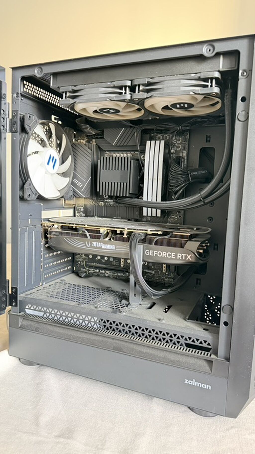 Güclü oyun və yaradıcılıq üçün yığılmış masaüstü PC - Korpus: Zalman — Elektronika, Bakı (2)