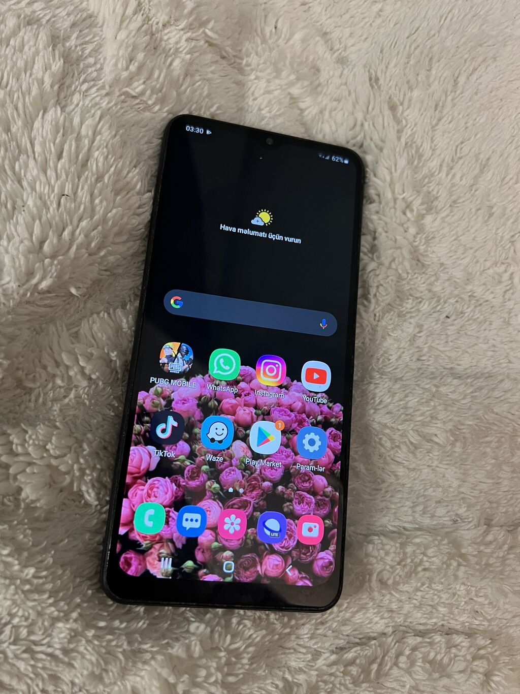 Samsung Galaxy A02, 32 GB, rəng - Qara, Sensor — Samsung, Bakı (2)