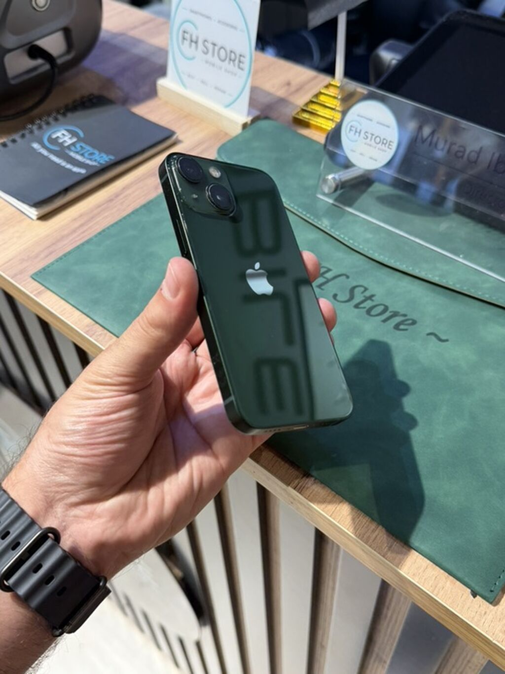 IPhone 13 mini, Yaşıl — Apple iPhone, Bakı (6)