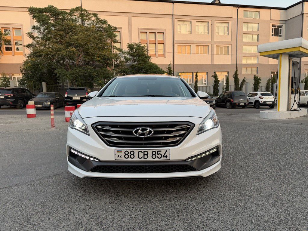 Hyundai Sonata, 2.4 L, 2015 il, 147 000 km — Avtomobillər, Bakı (3)