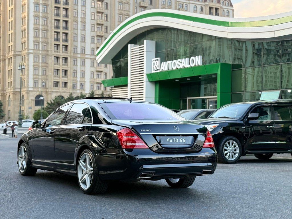 Mercedes S 500, 4.7 L, 2013 il, 125 000 km — Avtomobillər, Bakı (8)