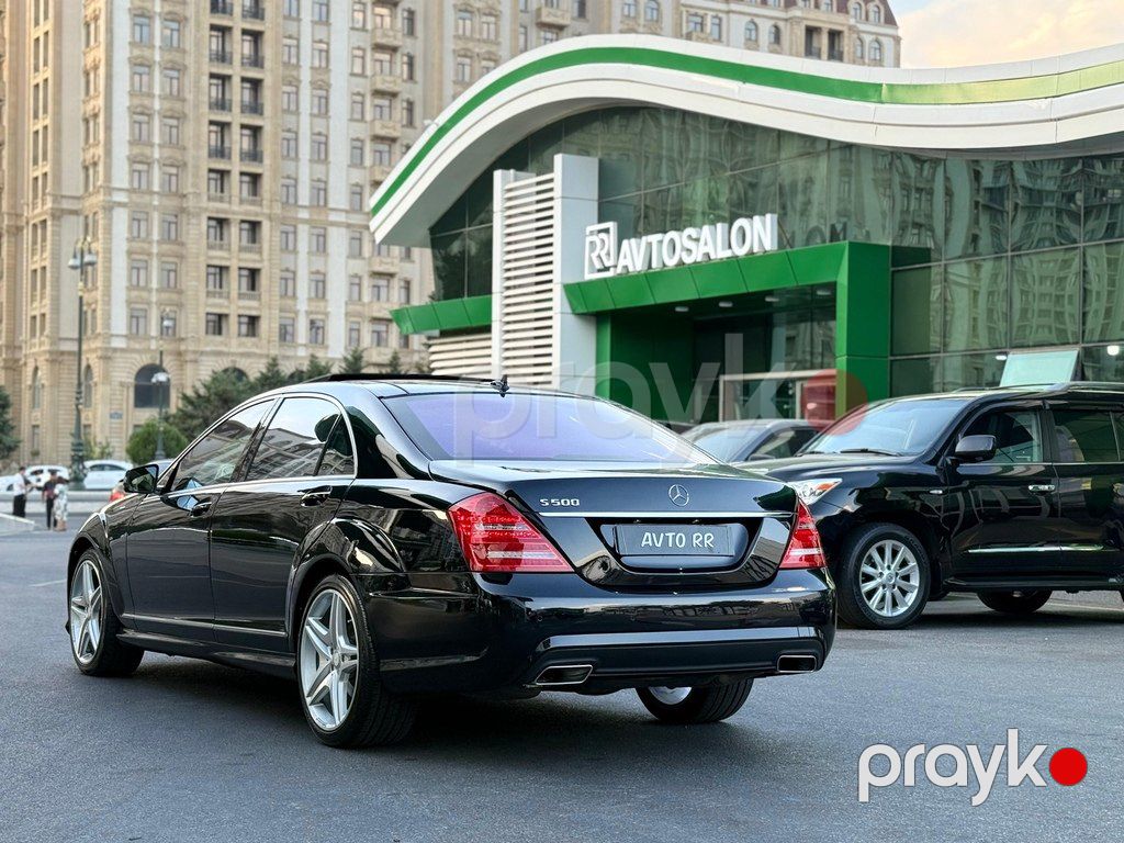 Mercedes S 500, 4.7 L, 2013 il, 125 000 km — Avtomobillər, Bakı (8)