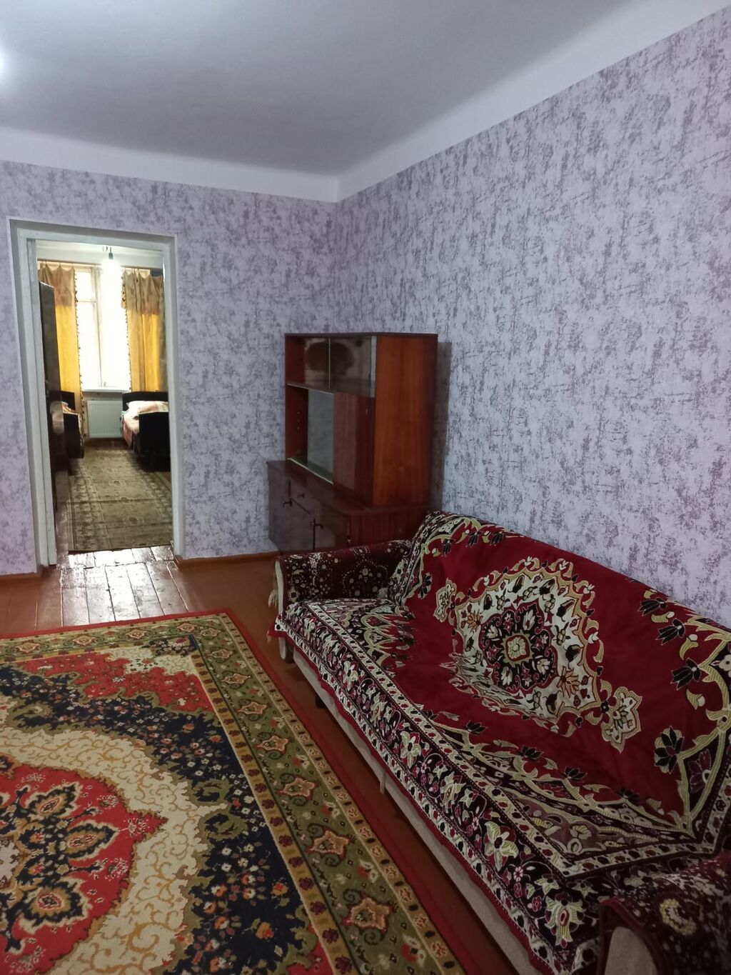 1 otaqlı mənzil – mebel və texnika ilə Planlama: - Geniş işıqlı zal — Daşınmaz əmlak, Qobu (3)