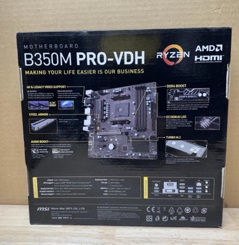 MSI B350 Pro VDH ana plata — Bakı