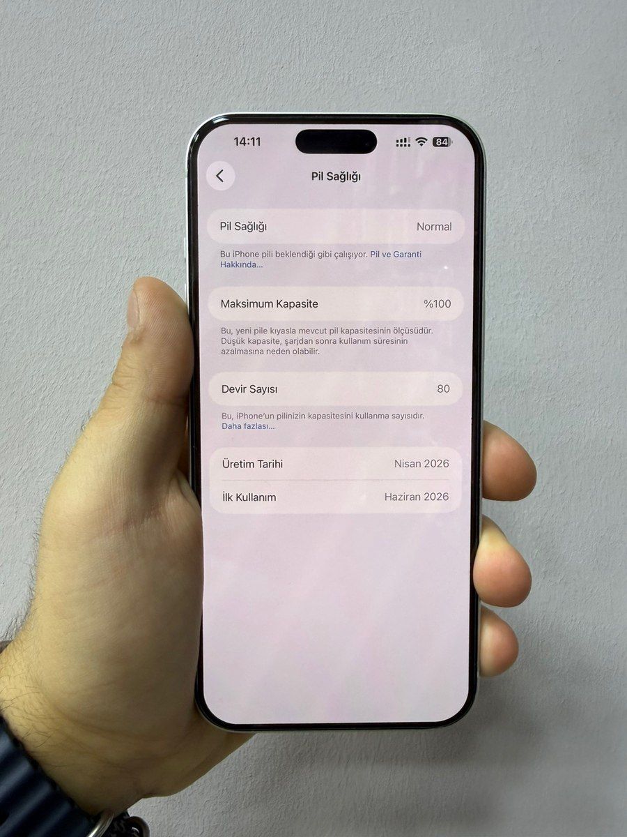 Apple iPhone 17 Pro Max Silver 256GB/12GB — Smartfonlar, Bakı (3)