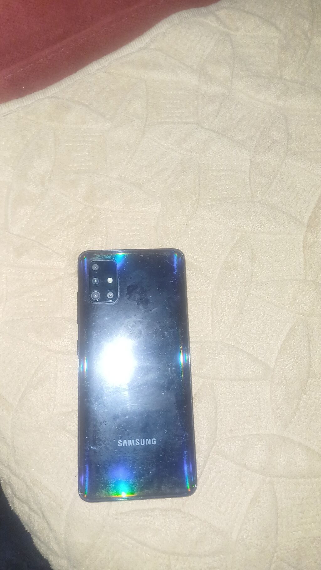 Samsung Galaxy A51, rəng - Qara, Barmaq izi — Samsung, Quba (2)
