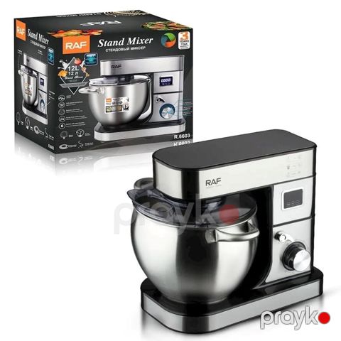 RAF Stand Mixer R6603 – stasionar mətbəx mikseri - Həcm: 12 litr