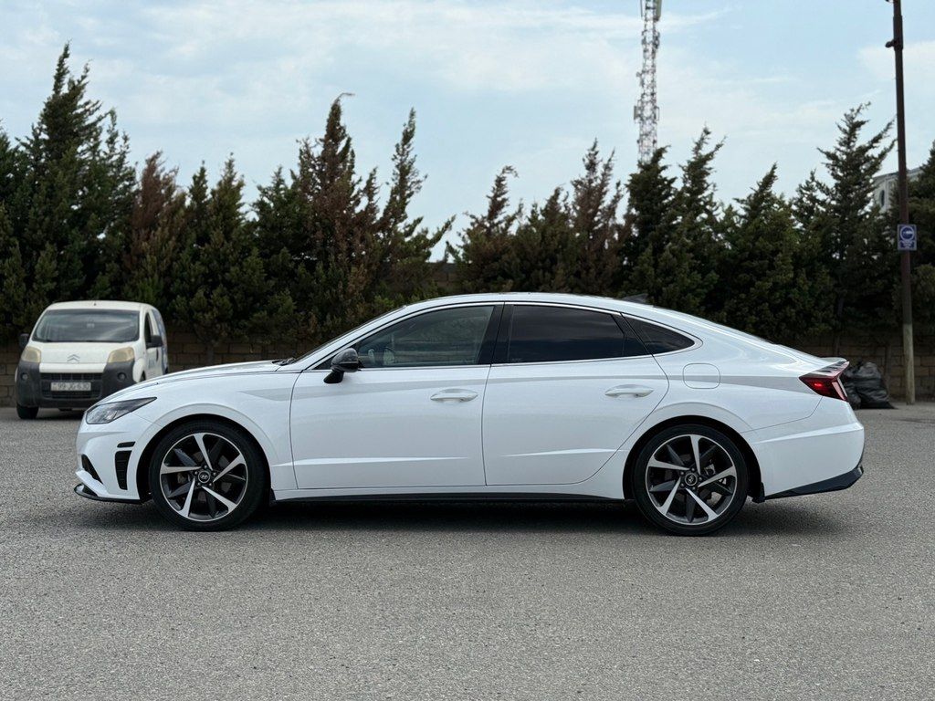 Hyundai Sonata, 1.6 L, 2022 il, 74 000 km — Avtomobillər, Bakı (5)