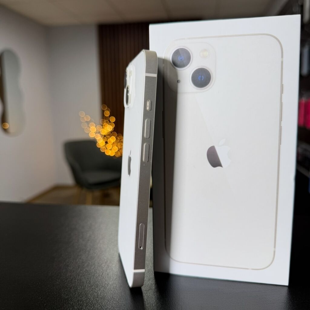 IPhone 13, 128 GB, Ağ, Zəmanət, Kredit, Simsiz şarj — Apple iPhone, Bakı (2)