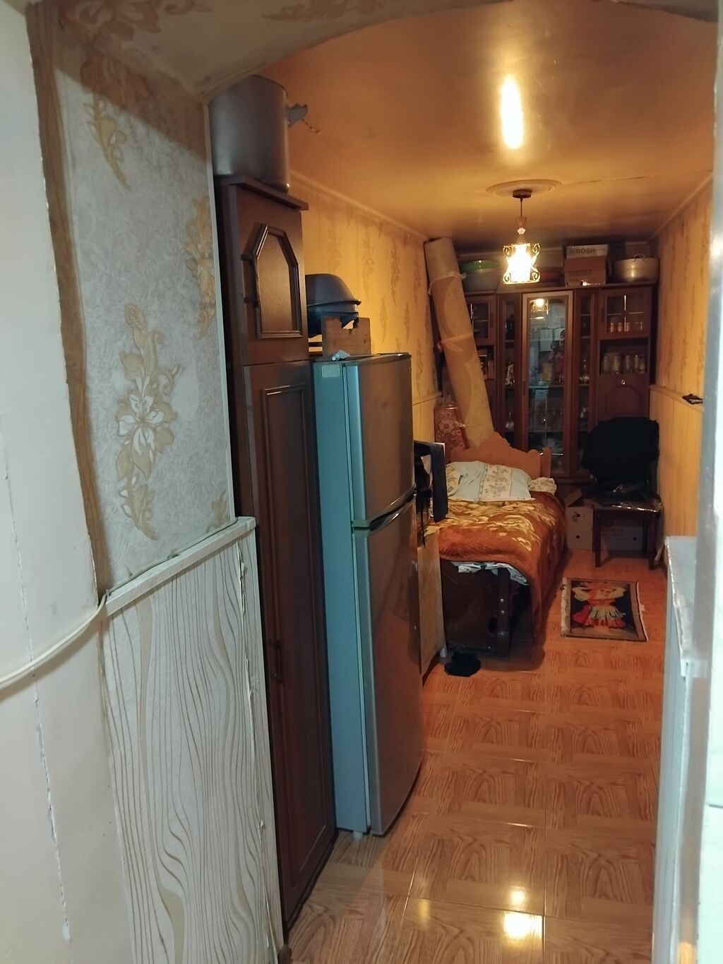 1 otaqlı mənzil – mebel və texnika ilə Plan: - Geniş yataq — Daşınmaz əmlak, Digah (3)