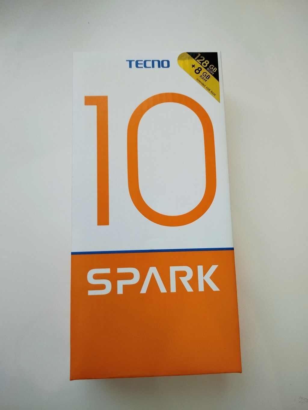 Tecno Spark 10 4G, 128 GB, rəng - Göy, Sensor, Barmaq izi, İki sim kartlı — Tecno, Bakı (4)