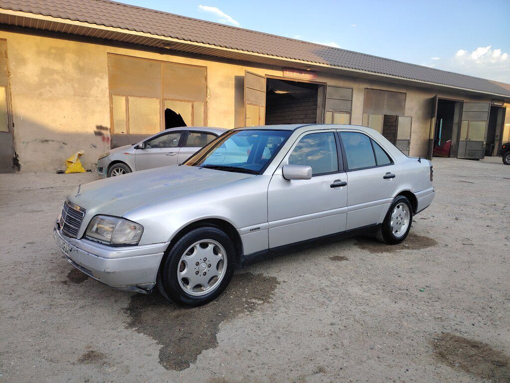 Mercedes C 180, 1.8 L, 1995 il, 475 362 km — Avtomobillər, Bakı (2)