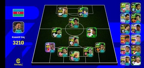 EFootball hesabı – güclü komanda və zəngin kart kolleksiyası - Oyun — Bakı